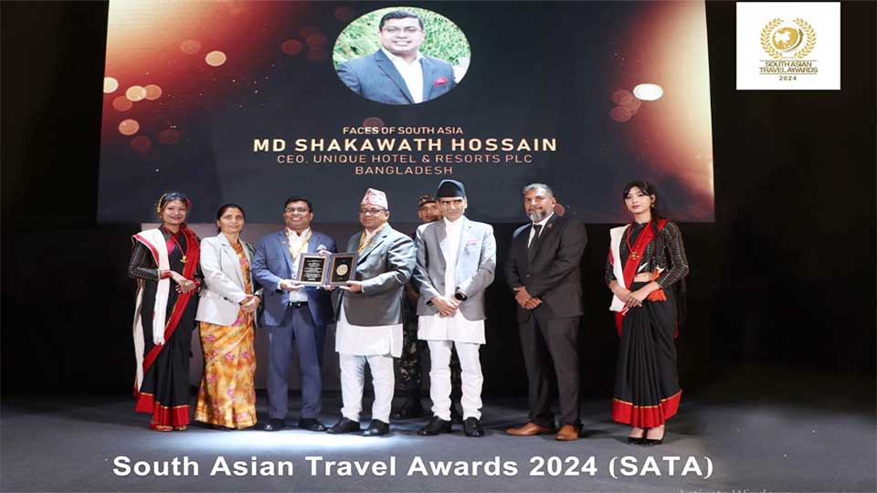 Unique Hotel & Resorts CEO recognised as Tourism Face of South Asia Unique Hotel & Resorts CEO recognised as Tourism Face of South Asia