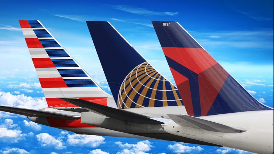 American, Delta, United dubbed world’s top three busiest airlines