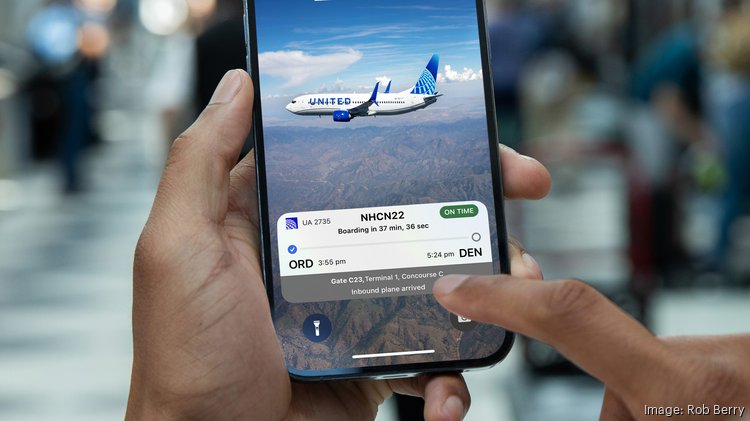 United Airlines launches a new mobile app feature
