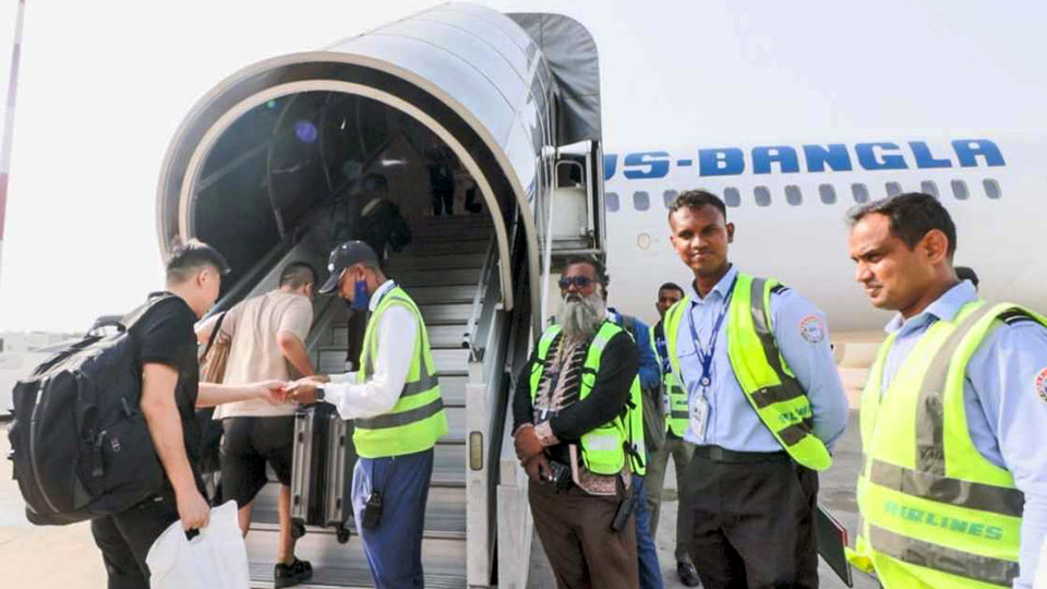 US-Bangla launches flights to Abu Dhabi from Dhaka, Chattogram