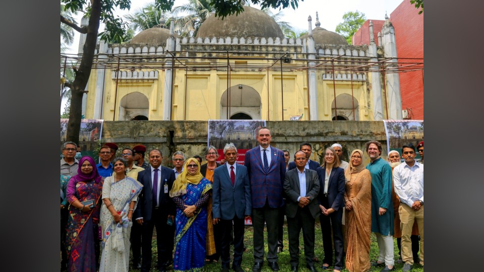 US embassy announces USD 235,000 grant to restore historic mosque in Dhaka