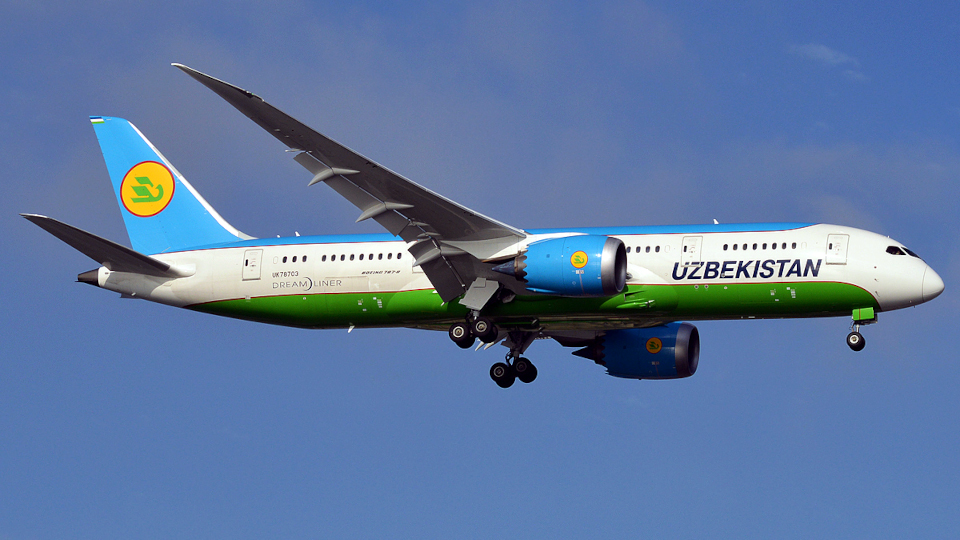 Uzbekistan Airways begins nonstop service between Madrid, Tashkent
