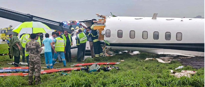 Multiple flights diverted after private aircraft skids off at Mumbai airport