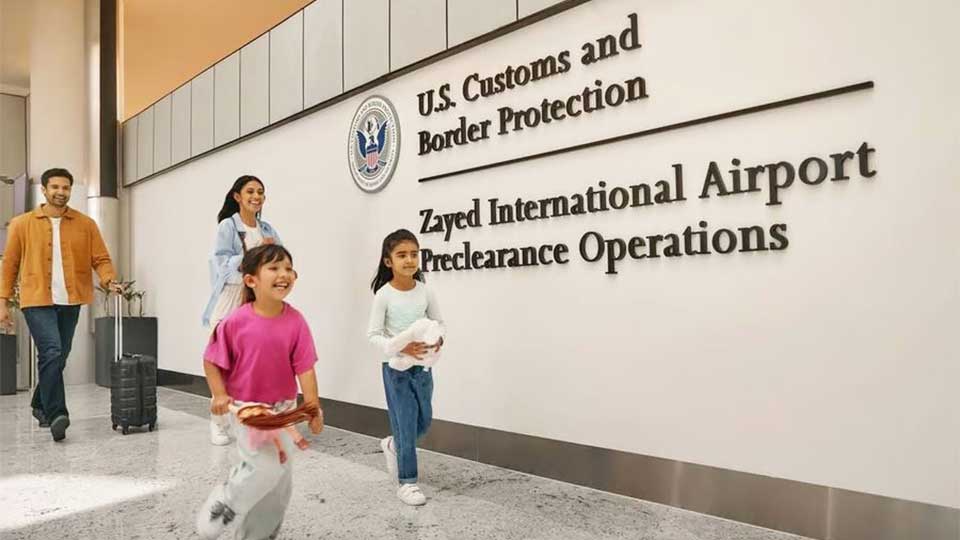 Zayed intl' airport welcomes US CBP facility