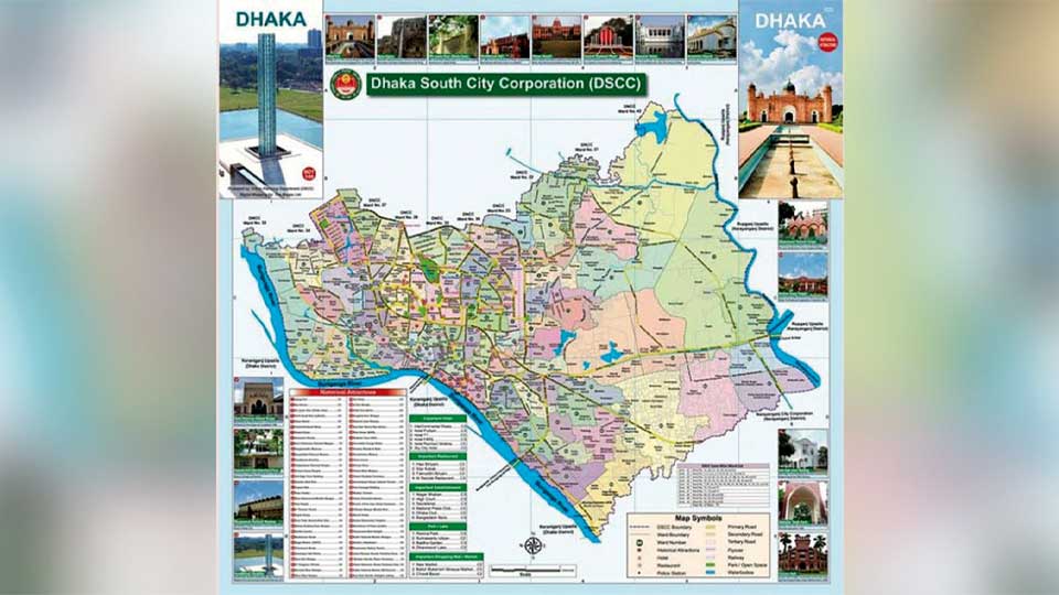 DSCC releases Dhaka guide map for tourists