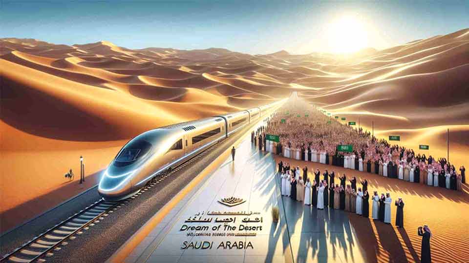 Saudi Arabia's first luxury train service to launch in 2025