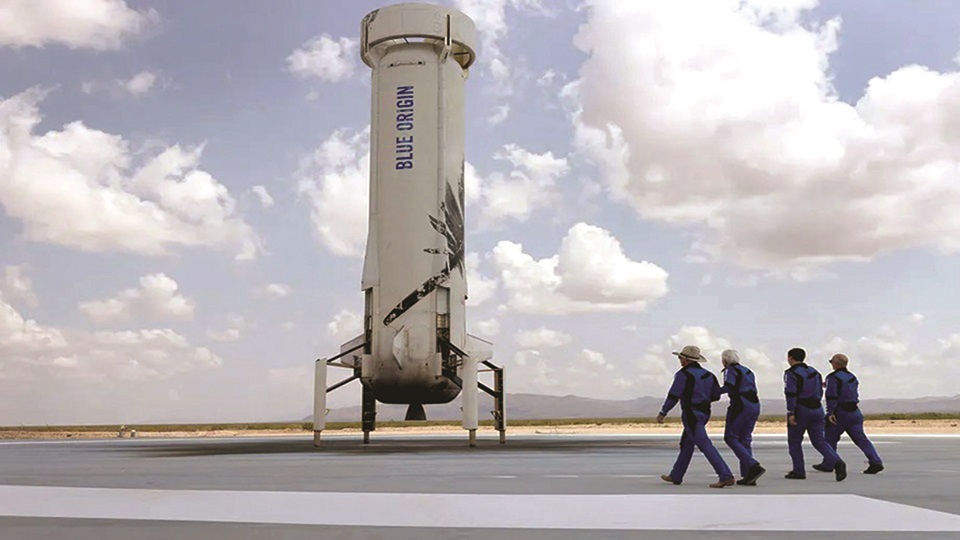 Billionaires pave way for development of space tourism