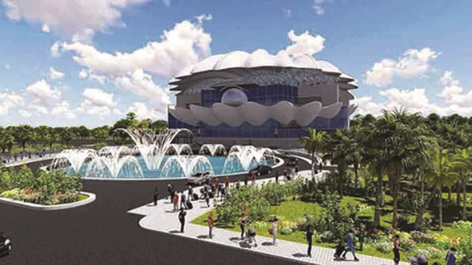 World-class oyster-shaped railway station at Cox's Bazar