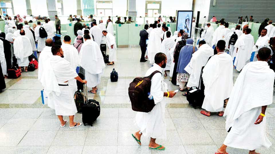 Foreign Hajj pilgrims welcomed at six airports across Saudi Arabia